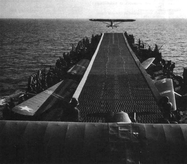 Piper takes off from lst